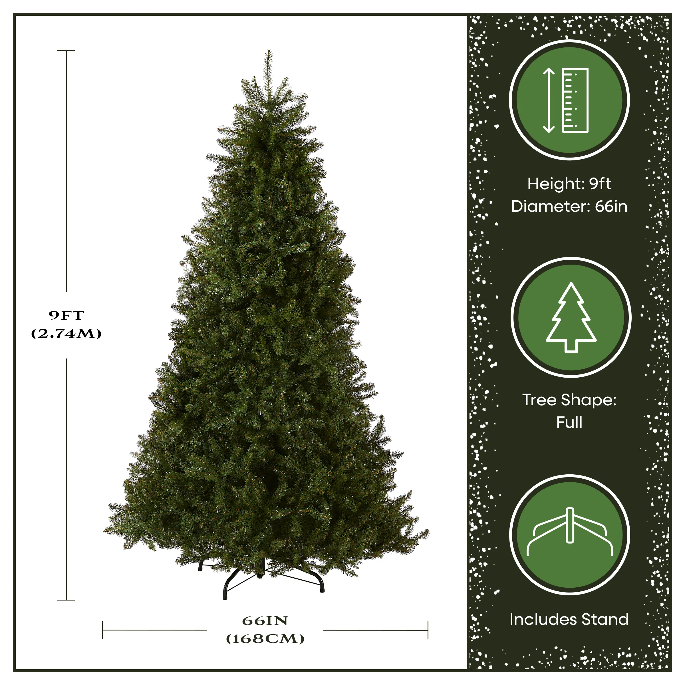 9 ft. Dunhill Fir Tree - Image 3