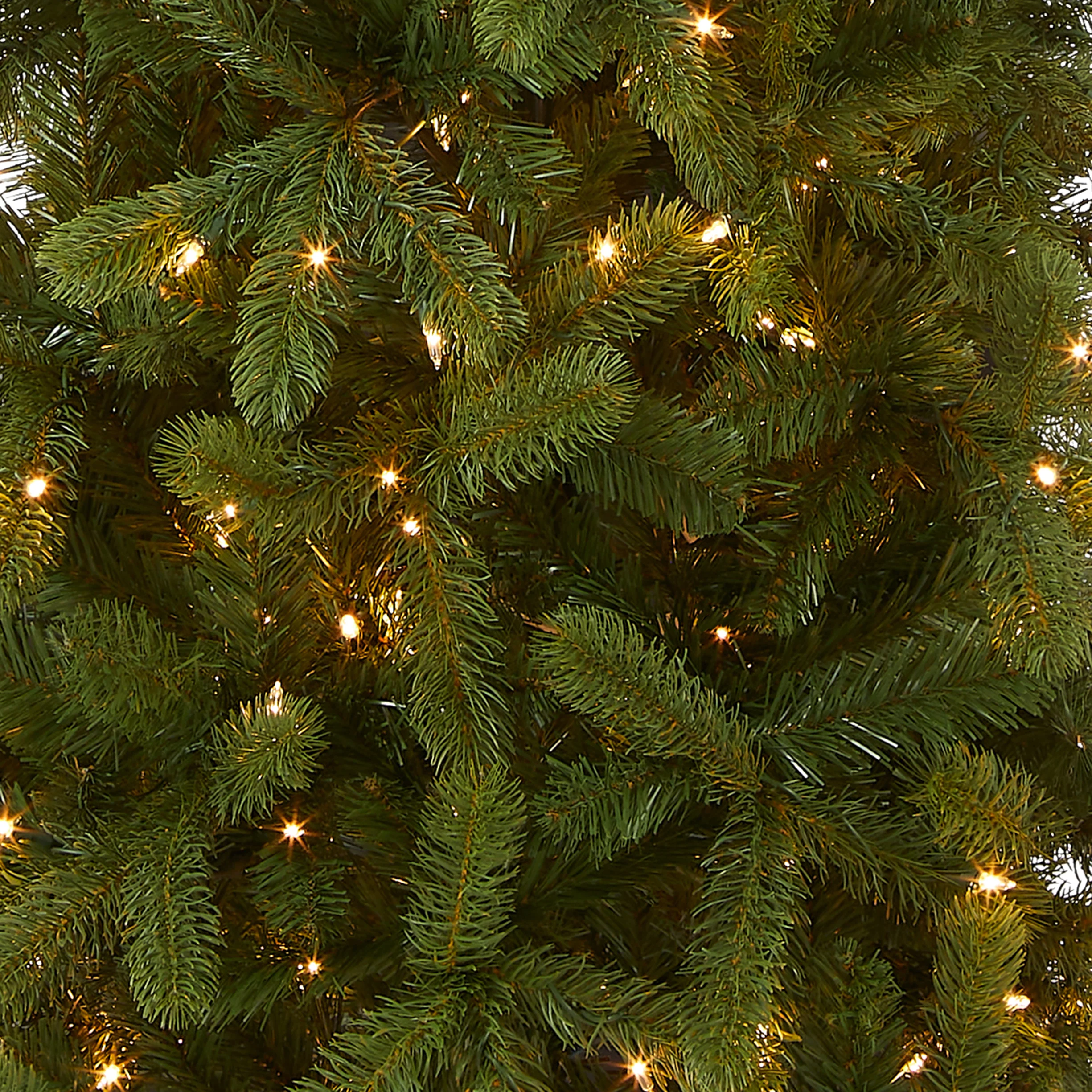 9 ft. Pre-Lit Downswept Douglas Fir Pencil Slim Tree with Clear Lights, Plug-In - Image 3