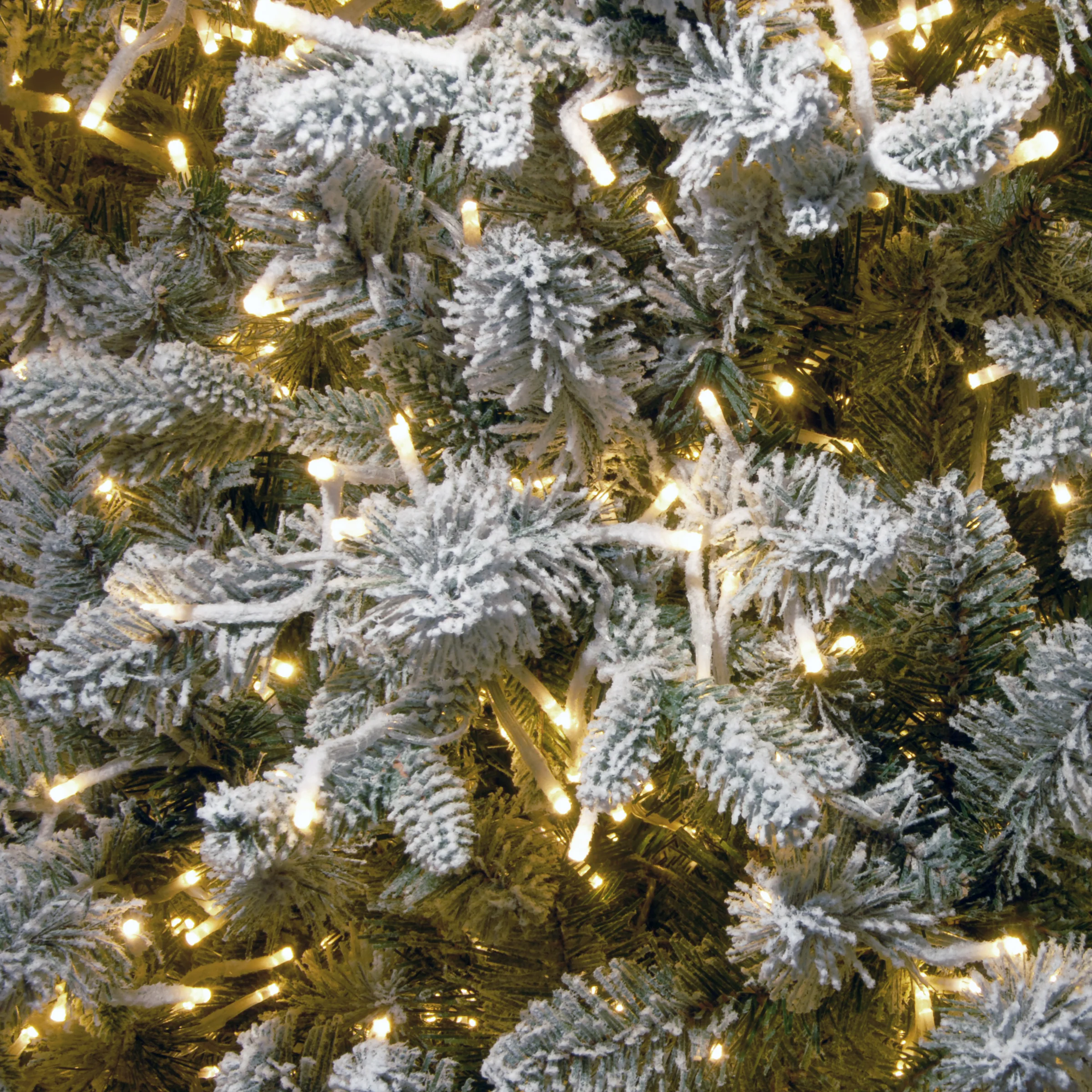 9 ft. Pre-Lit Iceland Fir Tree with Dual Color LED Cosmic Lights - Image 3