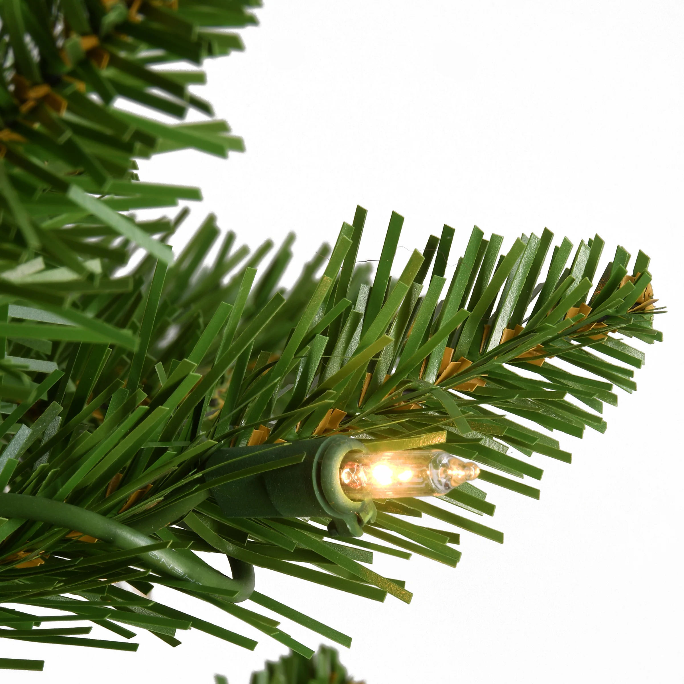9 ft. Pre-Lit Peyton Spruce Tree with Clear Lights - Image 3
