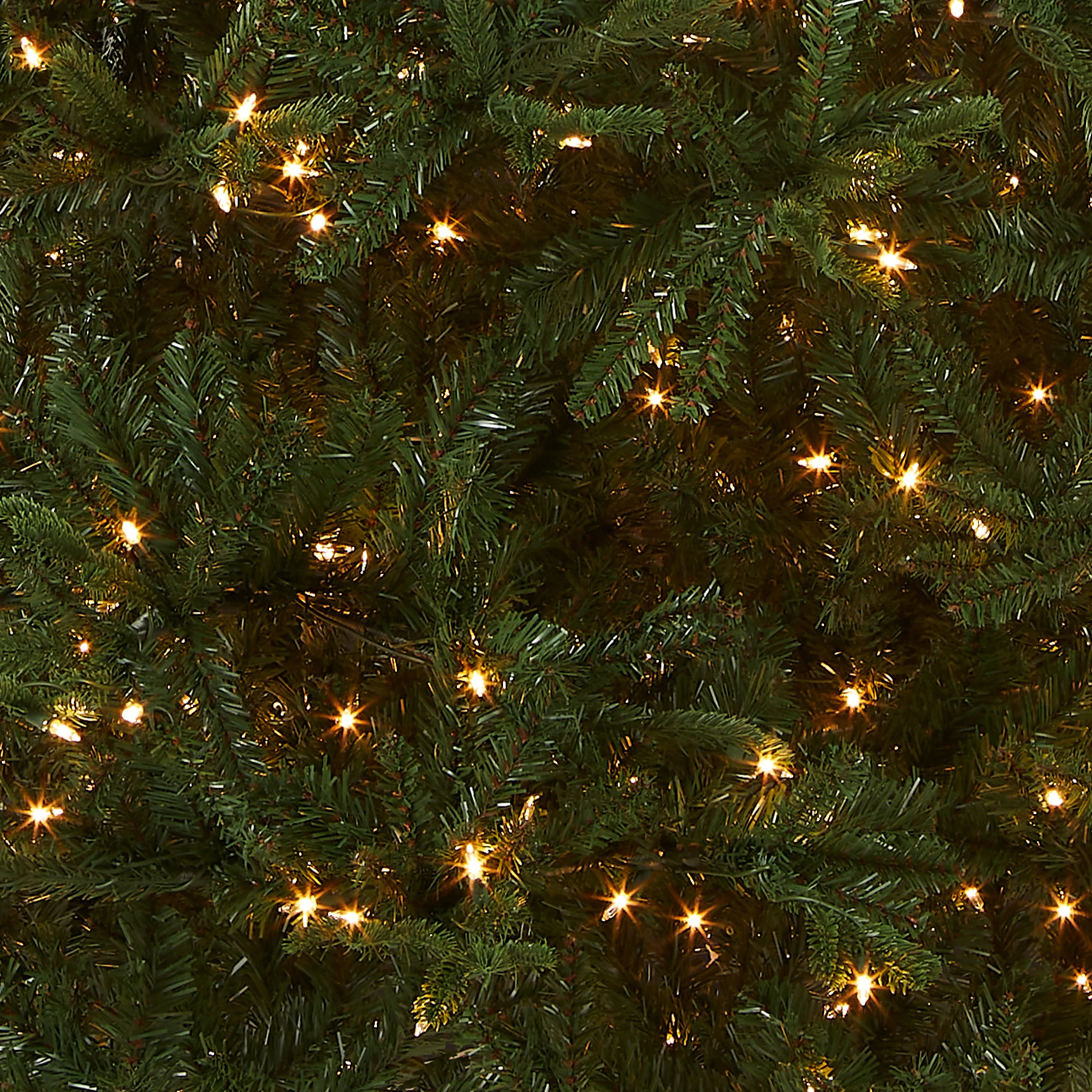 9 ft. Pre-Lit Tiffany Fir Slim Tree with Clear Lights - PE Branch Tips, Plug-In - Image 3