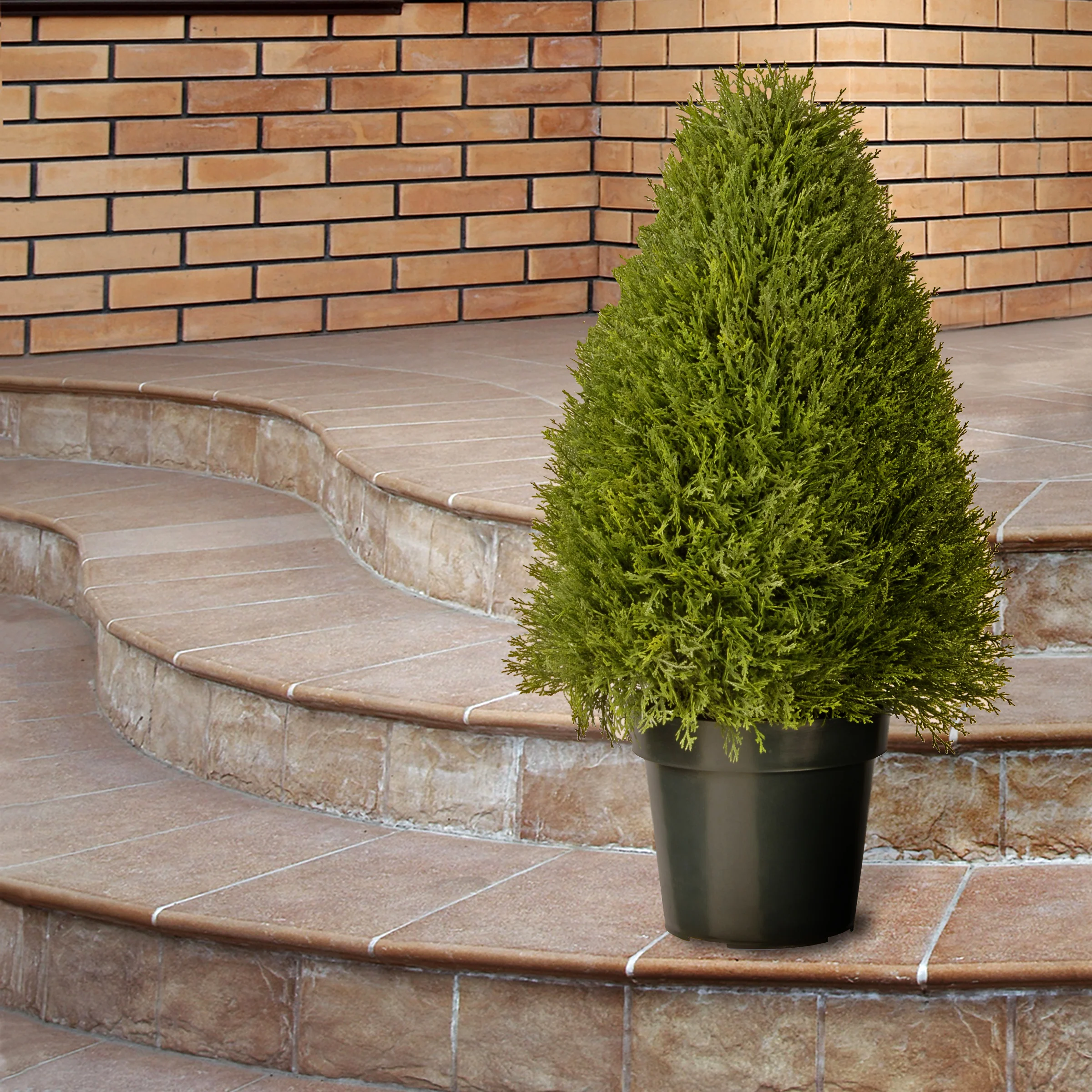 30 in. Artificial Upright Juniper in Growers Pot - Image 2