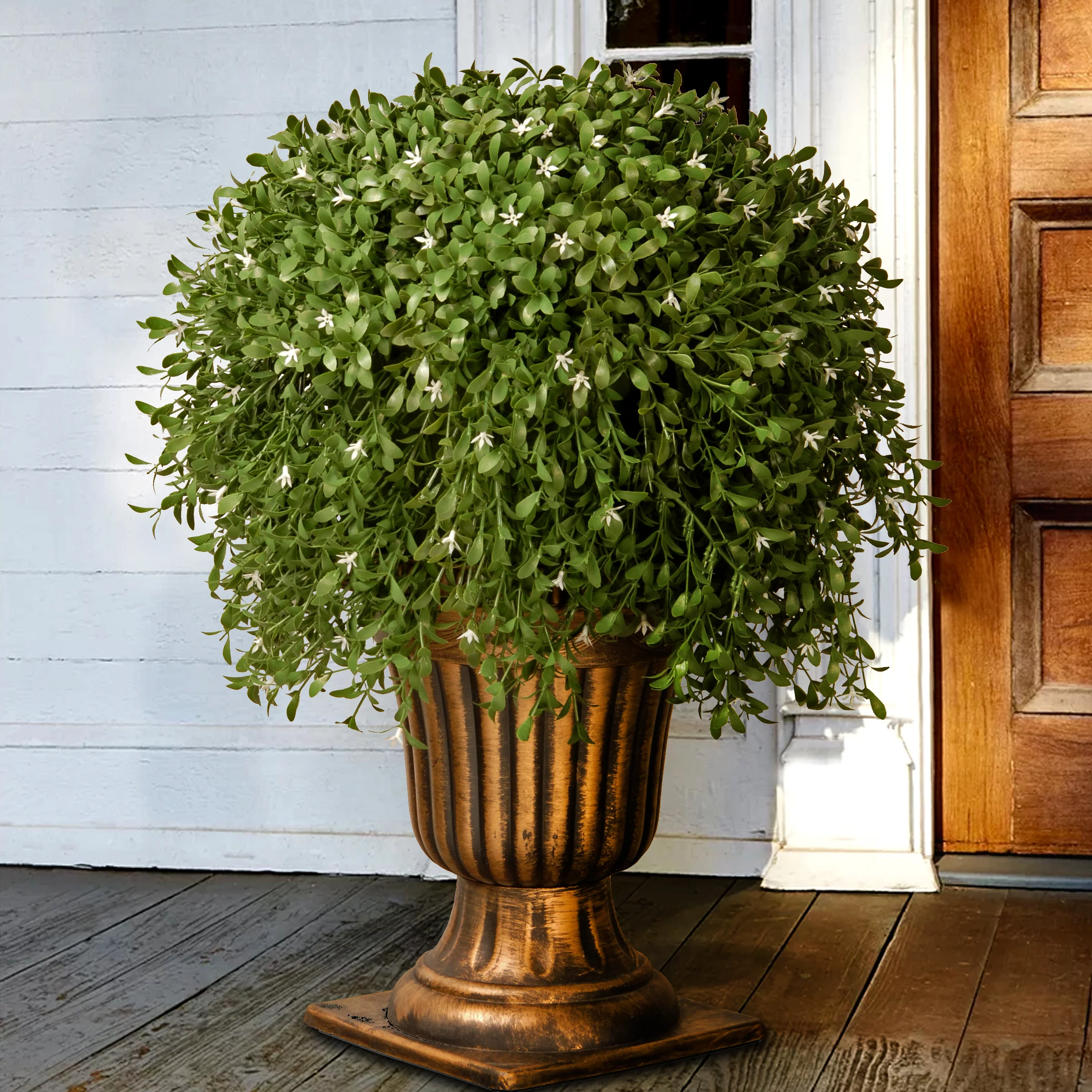 26 in. Argentea Topiary Plant - Image 2