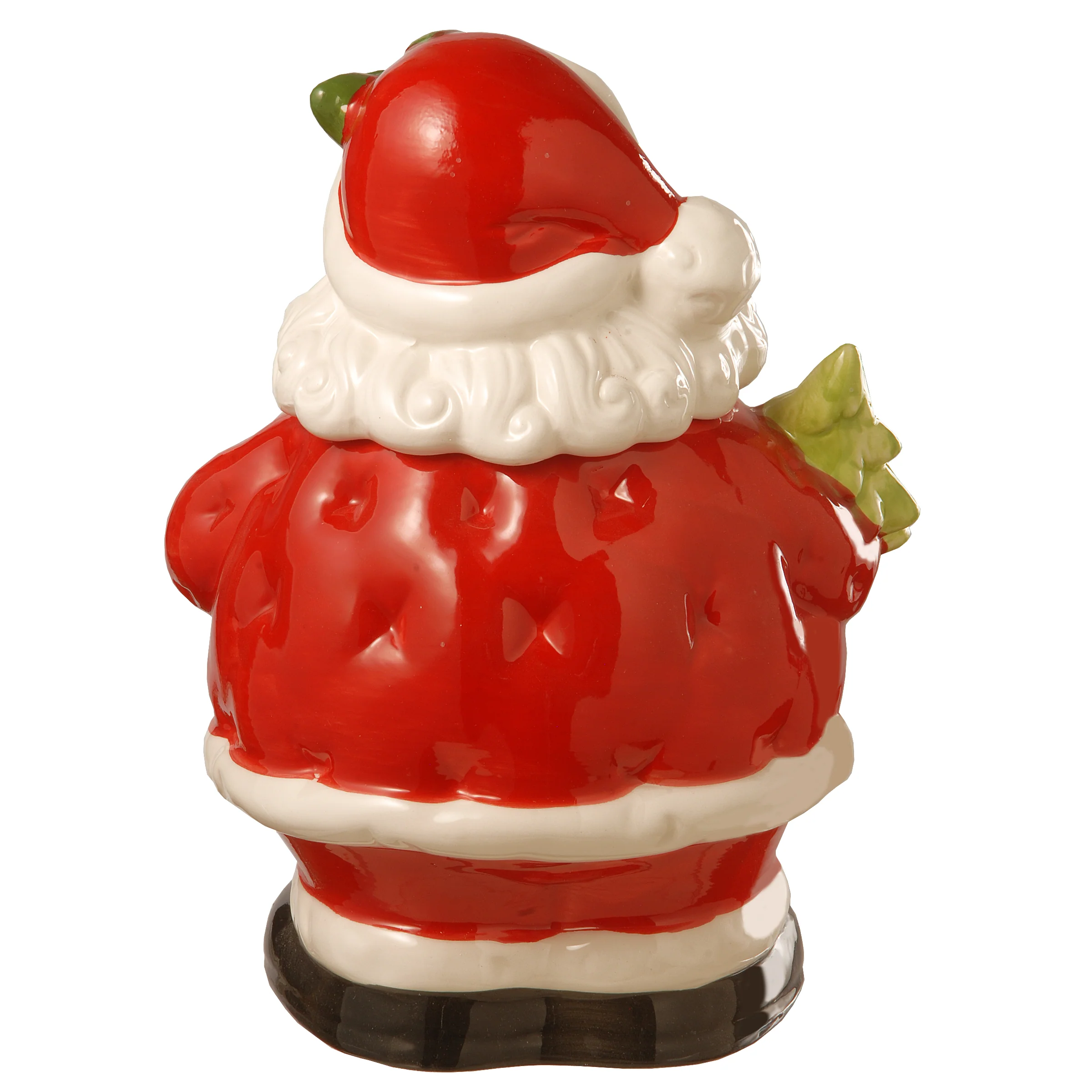 10 in. Santa Claus Cookie Jar - Image 2