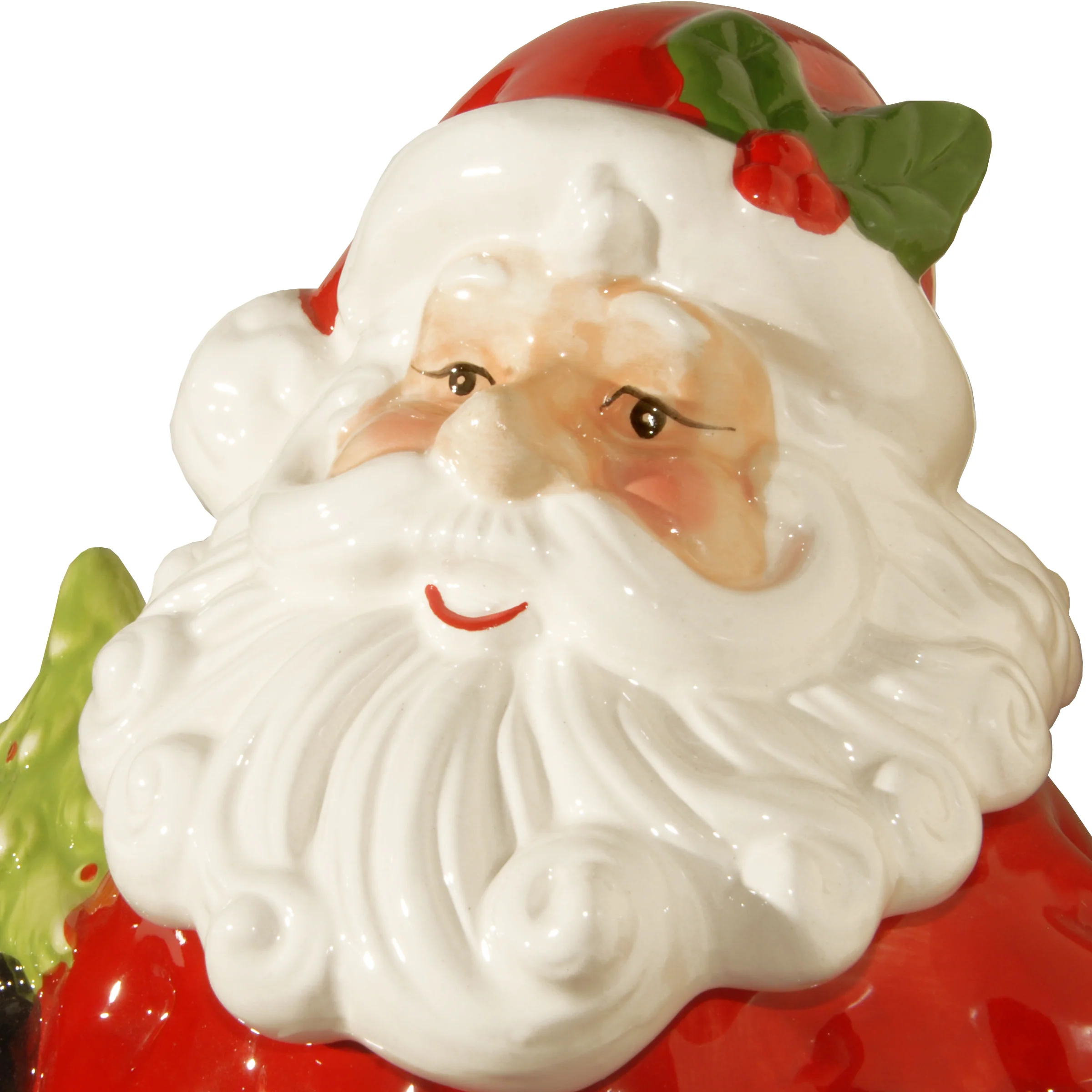10 in. Santa Claus Cookie Jar - Image 3