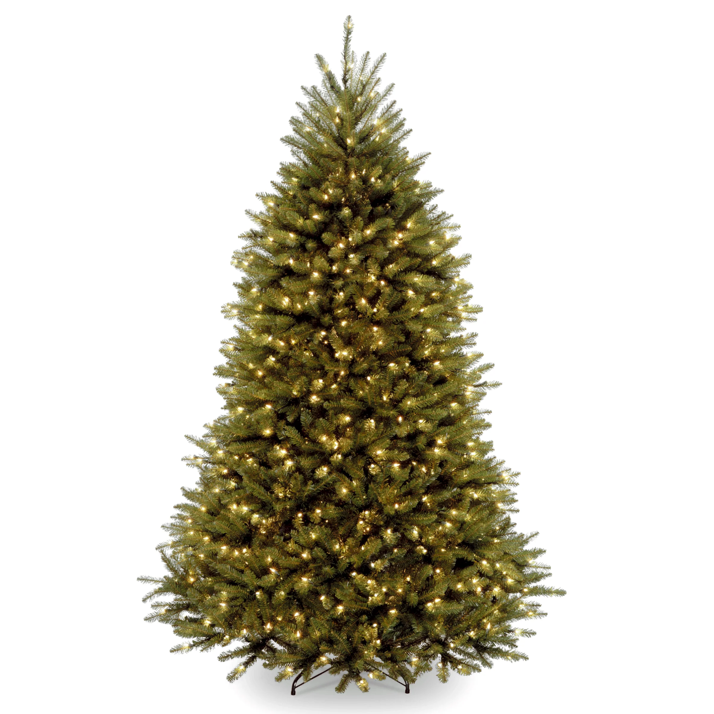 6 ft. Pre-Lit Dunhill Fir Tree with Clear Lights, Plug-In