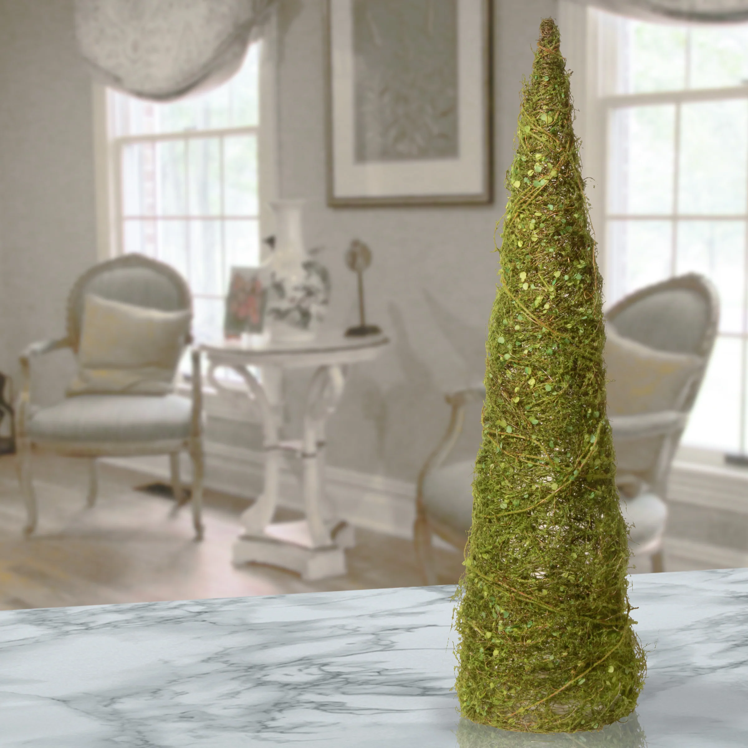 24" Garden Accents Cone Tree - Image 2