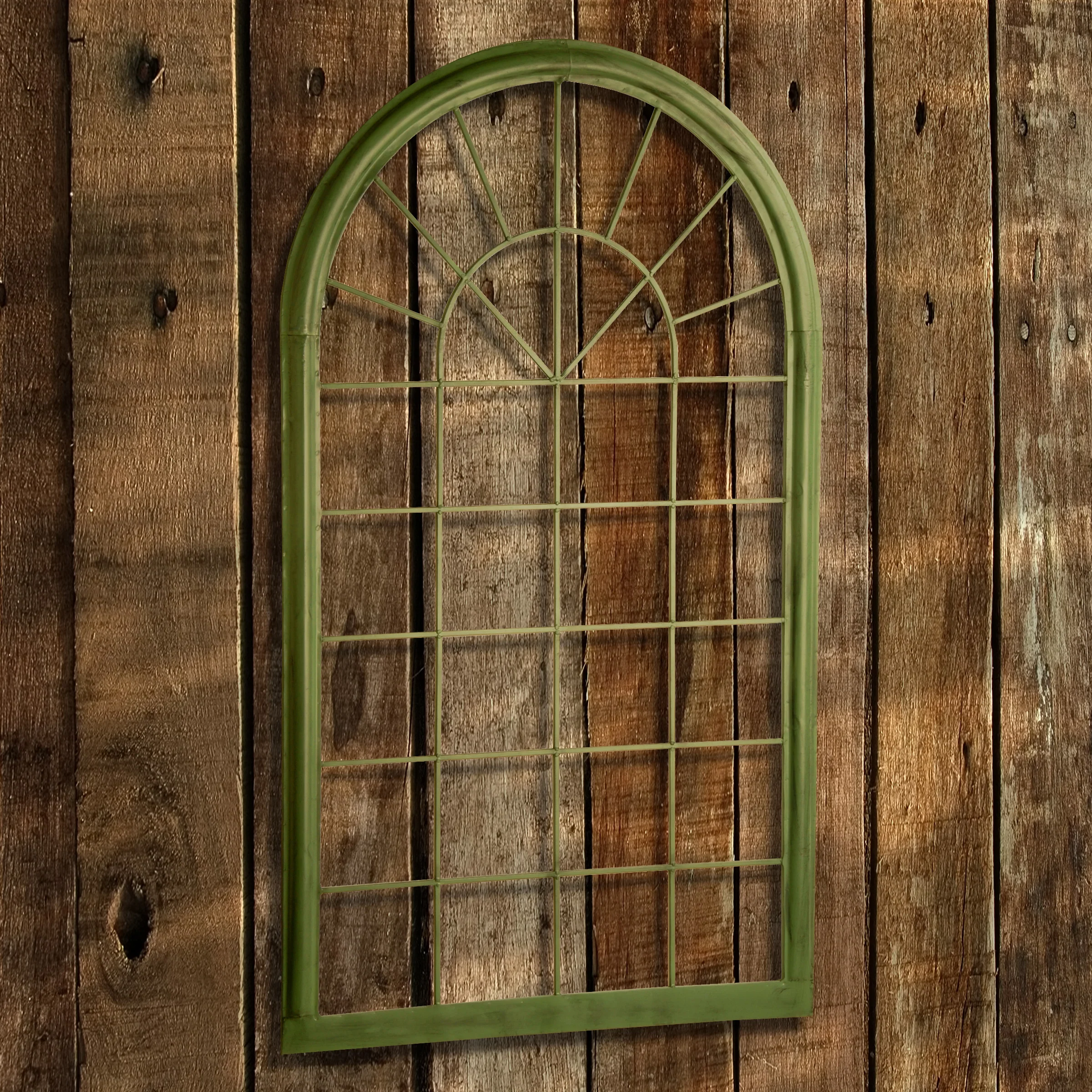 51 in. Spring Metal Trellis Window Frame - Image 2