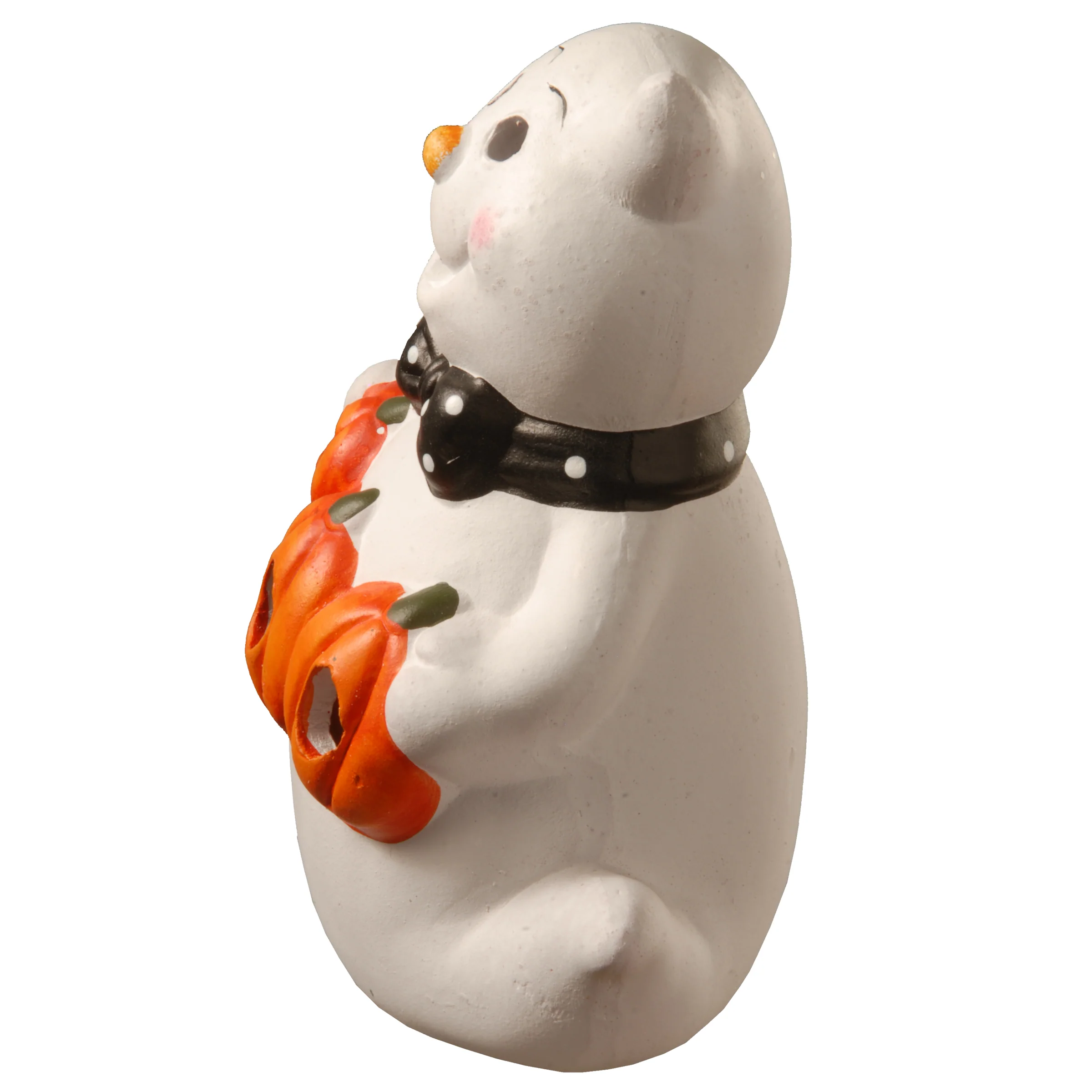 6 in. Halloween BOO Smiling Ghost Decoration with LED Lights - Image 2