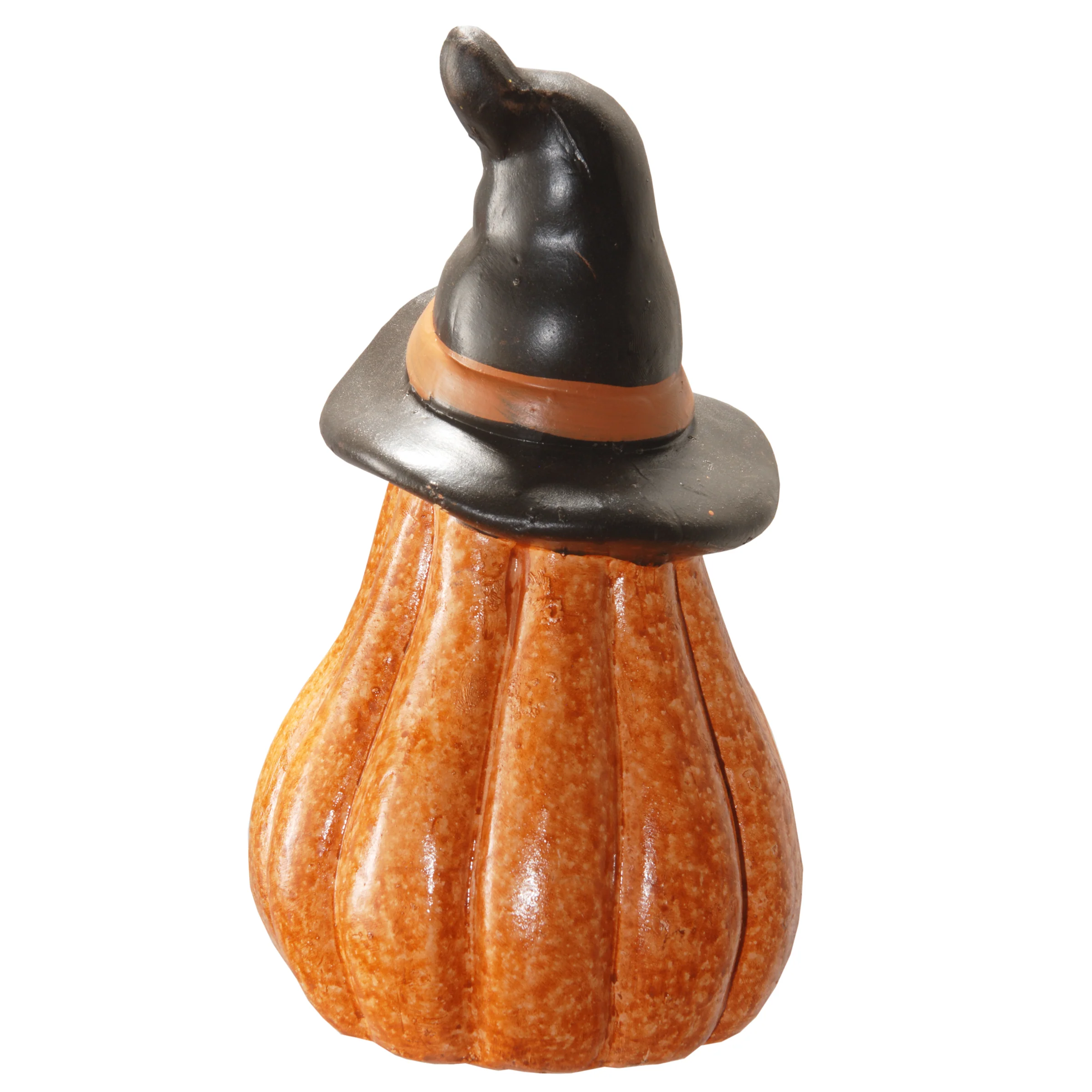 8 in. Halloween Jack O Lantern with LED Lights - Image 2