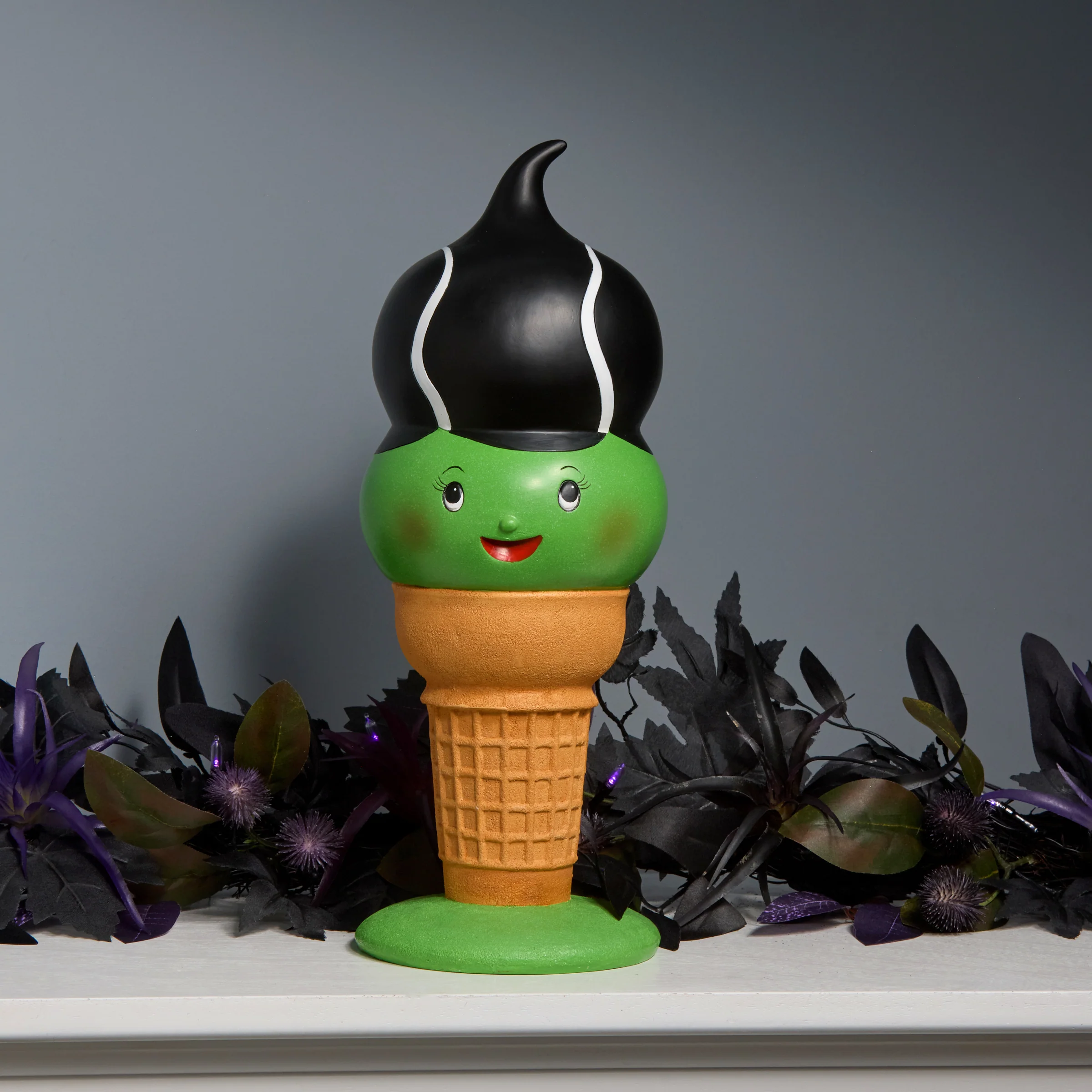 14 in. Halloween Frankenstein I-Scream Cone Tabletop Decoration - Image 2