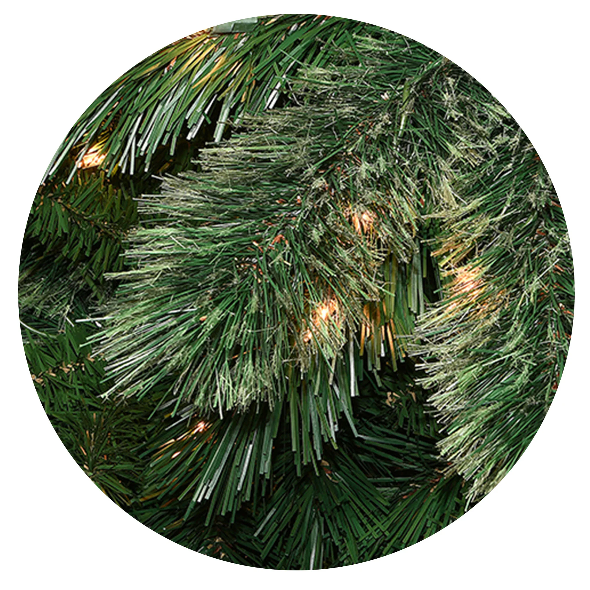 7.5 ft. Pre-Lit Hamburg Pine Tree with Clear Lights - Image 3