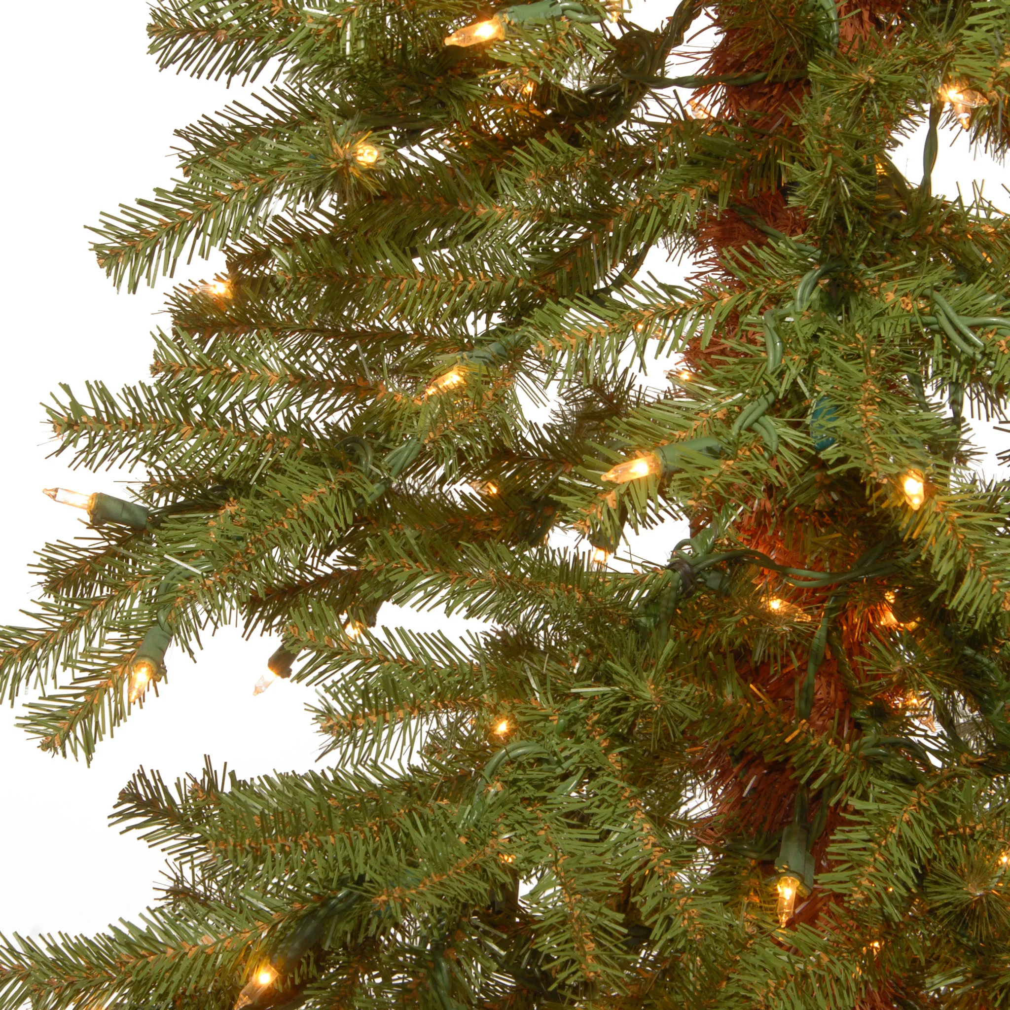 4 ft. Hickory Cedar Tree with Clear Lights - Image 3