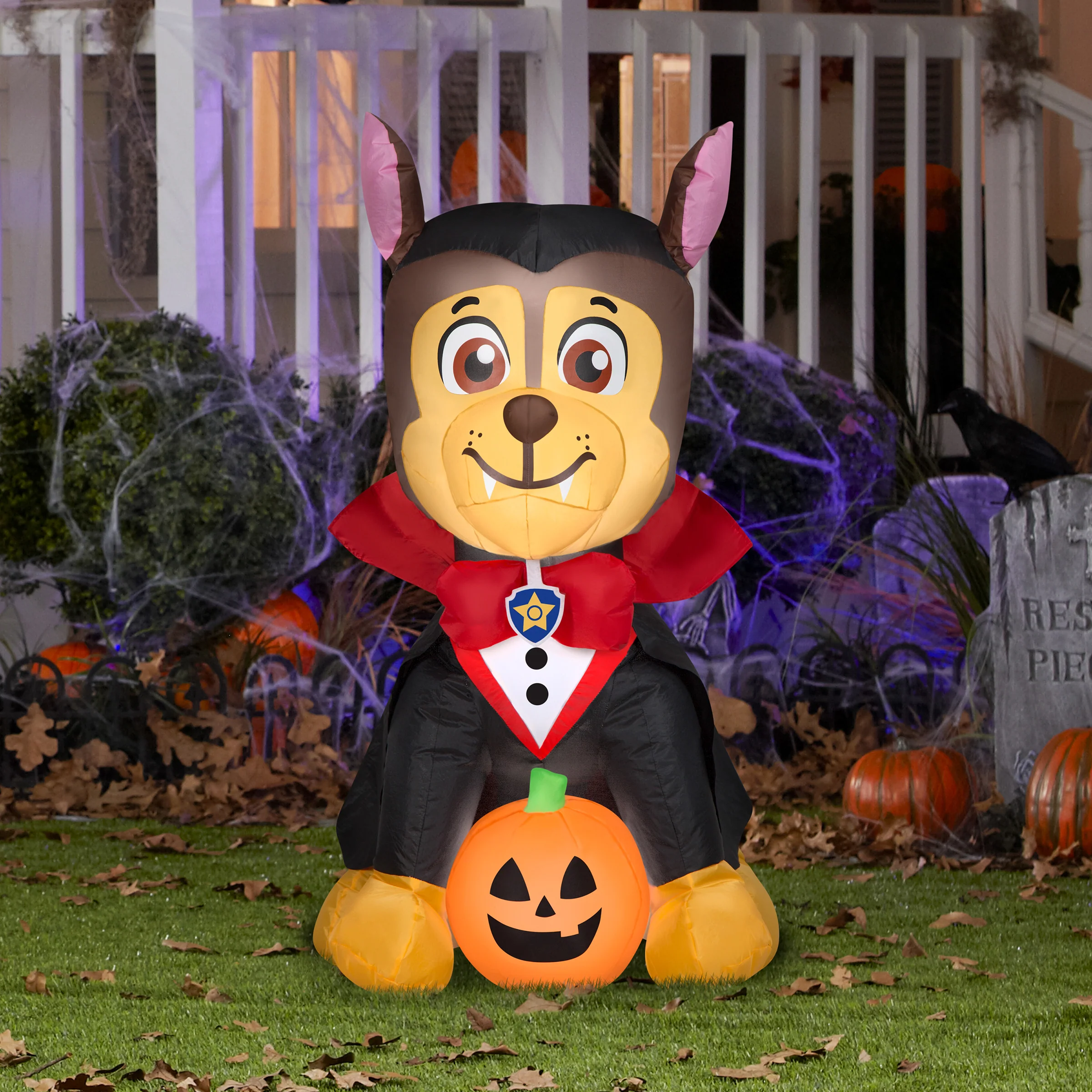 38 in. Halloween Chase from Paw Patrol Inflatable Decoration, Plug-In - Image 2