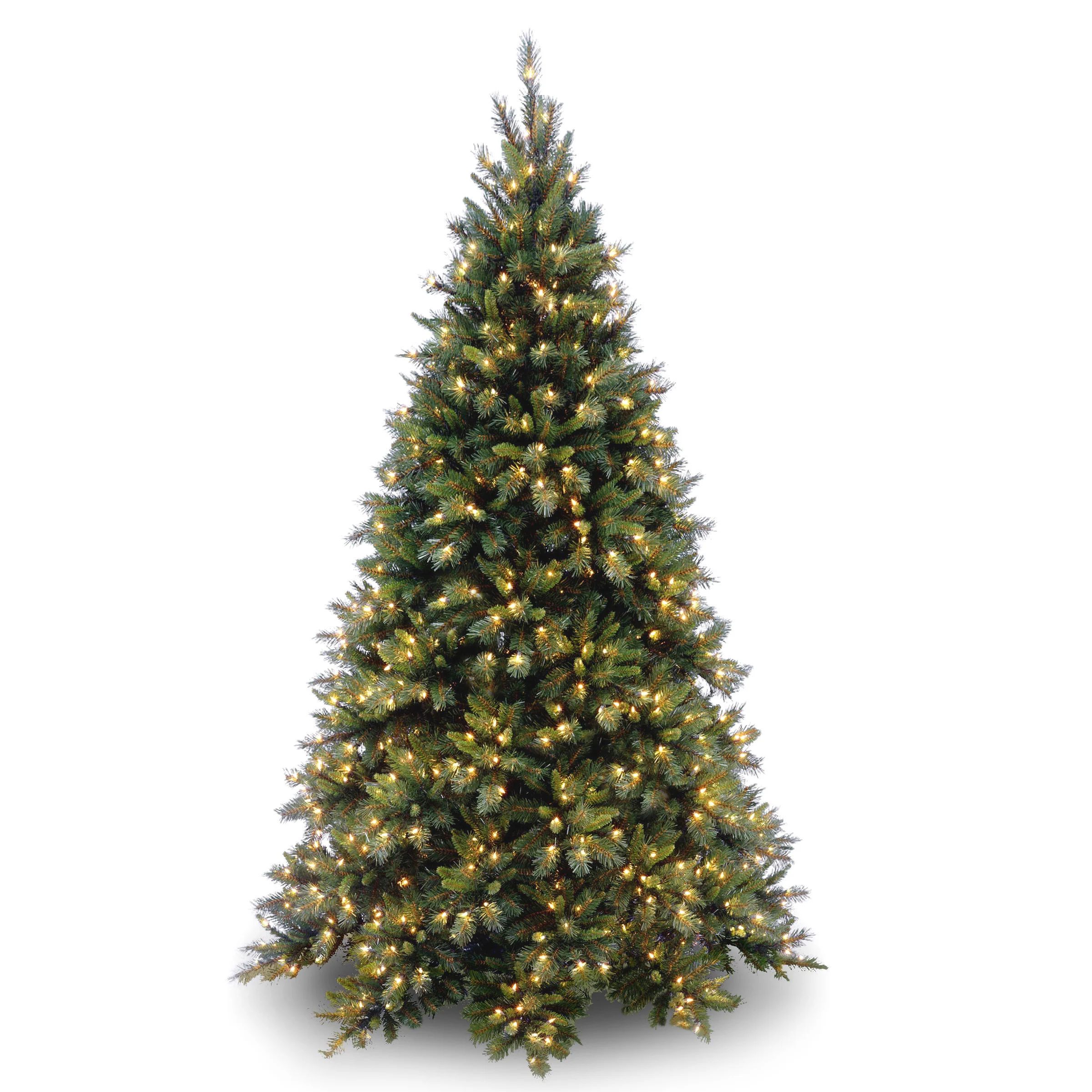 6.5 ft. Pre-Lit Tiffany Fir Medium Tree with Clear Lights