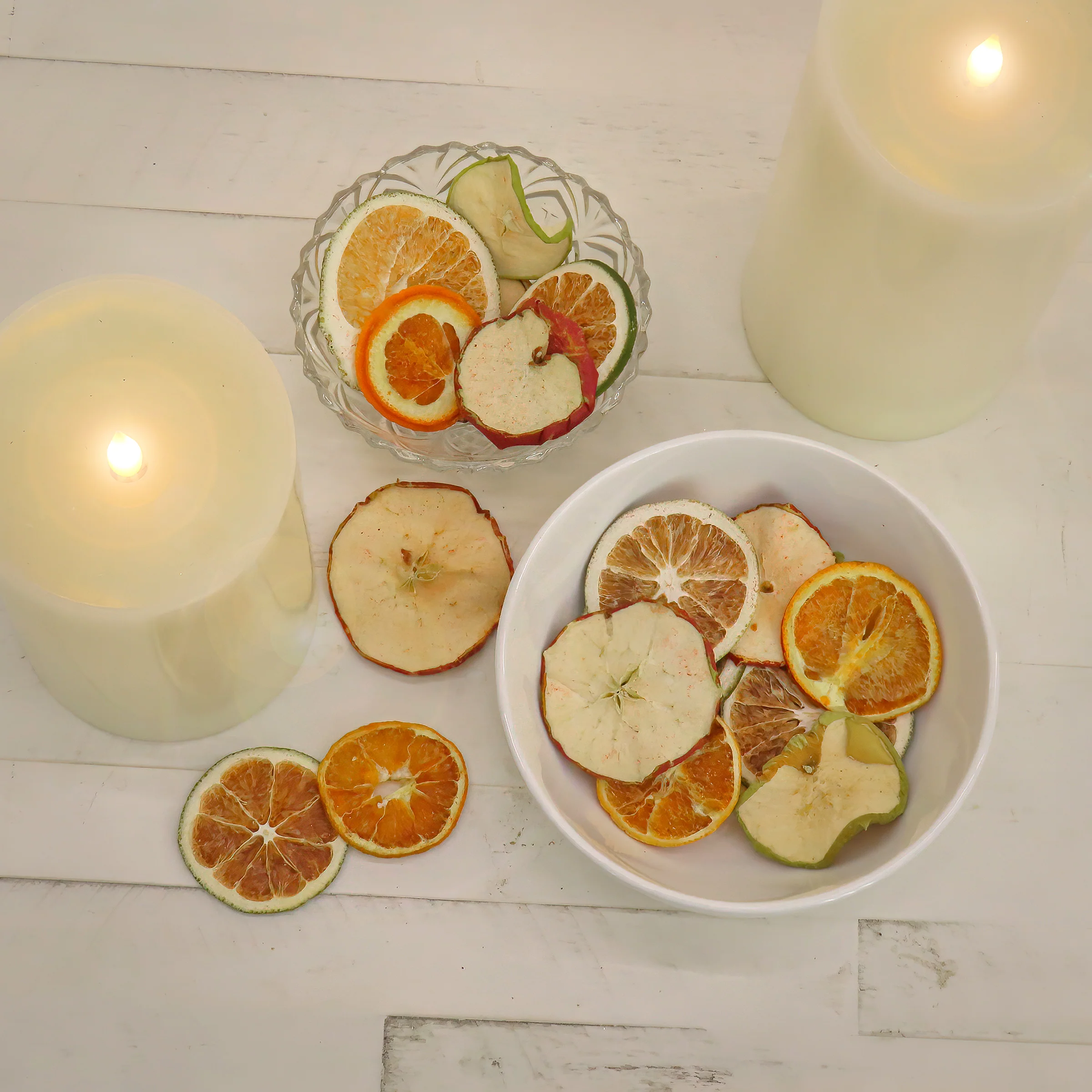 6 in. 250 Gram Mixed Potpourri- Red and Green Apples, Sliced Citrus - Image 2