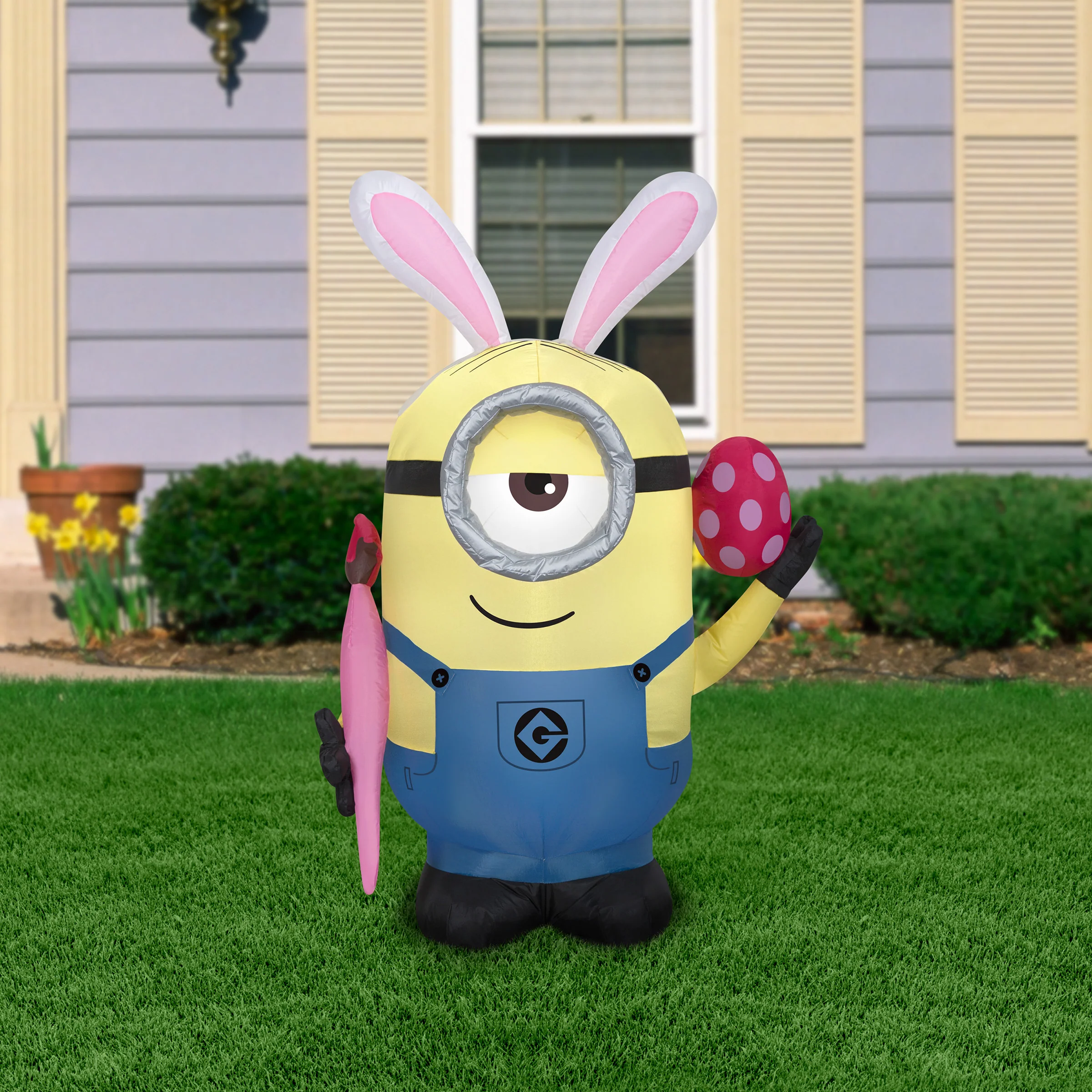 48 in. Inflatable Easter Despicable Me Minion Decoration - Image 2
