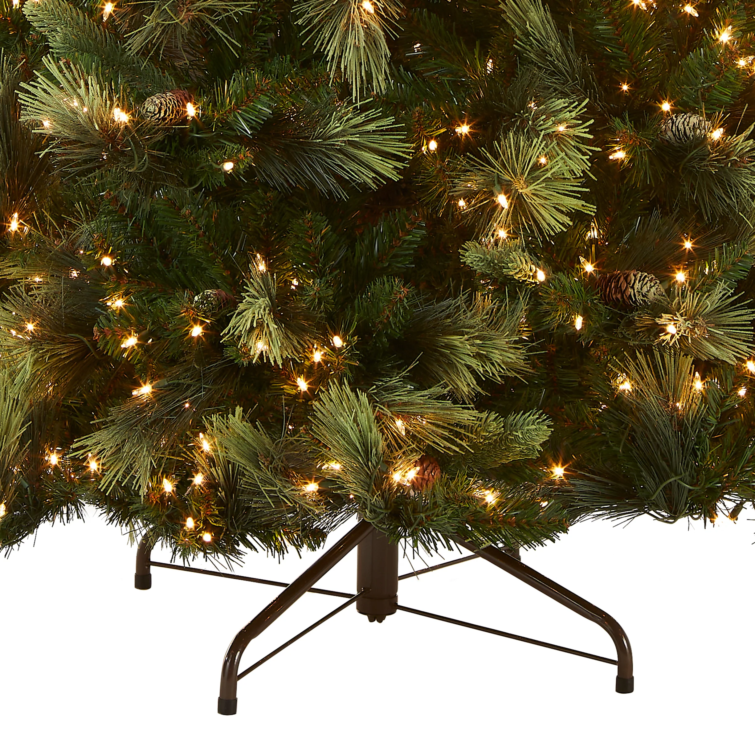9ft. Pre-Lit Carolina Pine Tree with Clear Lights with 1200 Clear Lights, Plug-In - Image 4