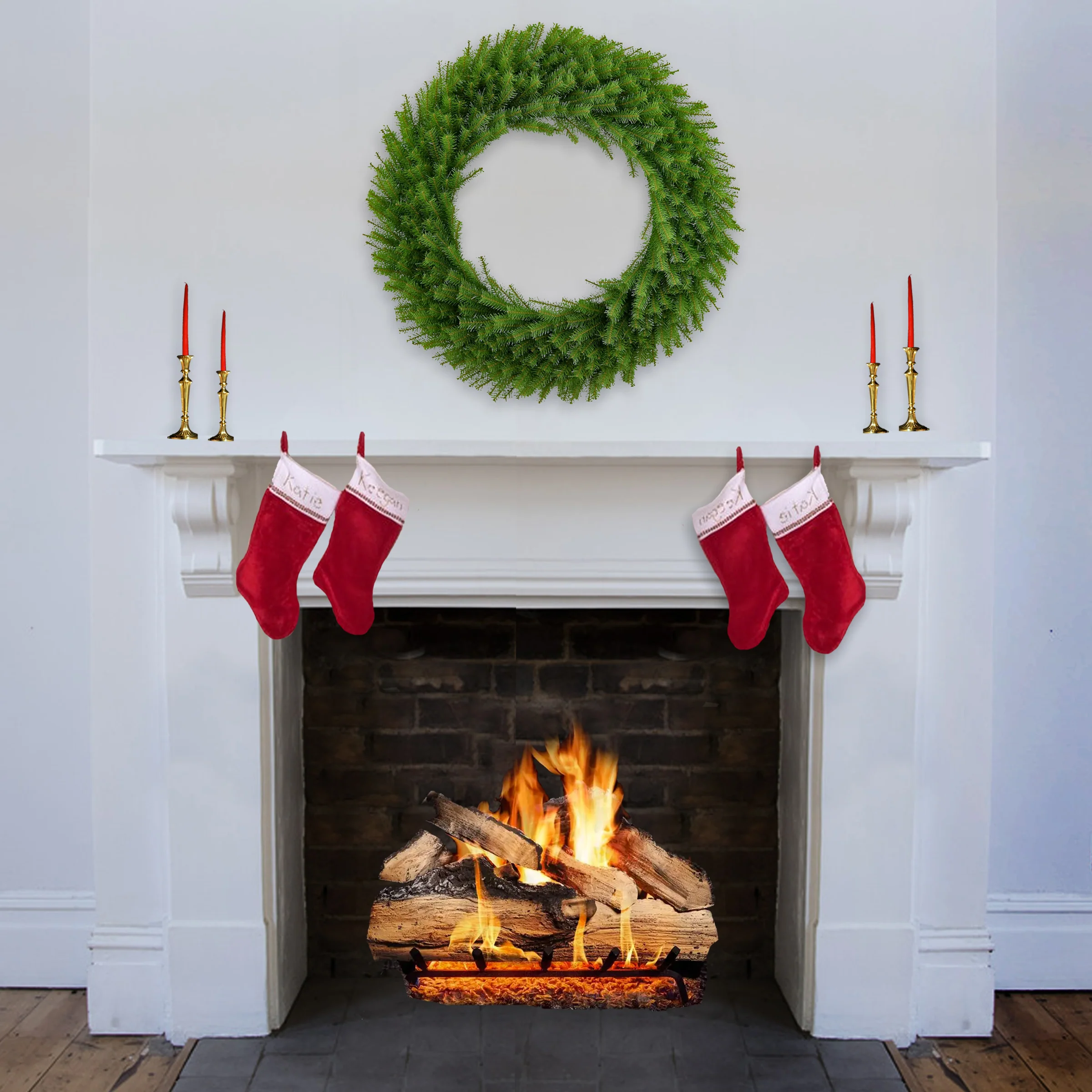 48 in. Norwood Fir Wreath - Image 2