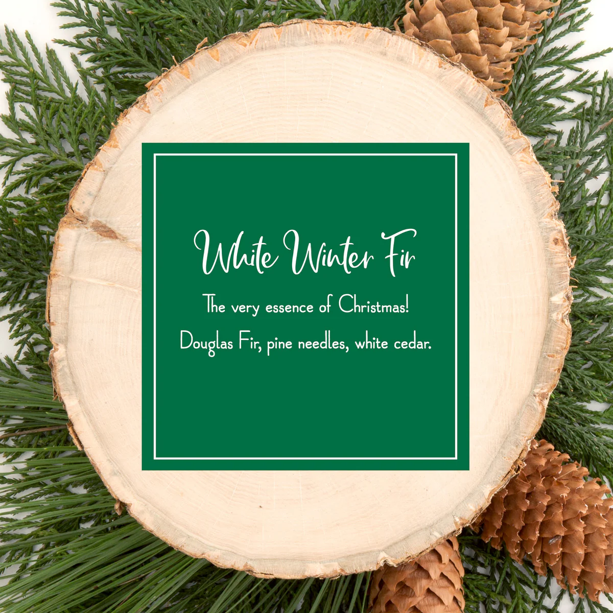 Scented Ornaments, 2 Pack- 6ct Bottle, White Winter Fir, Fragrance-Infused Paper Sticks - Image 4
