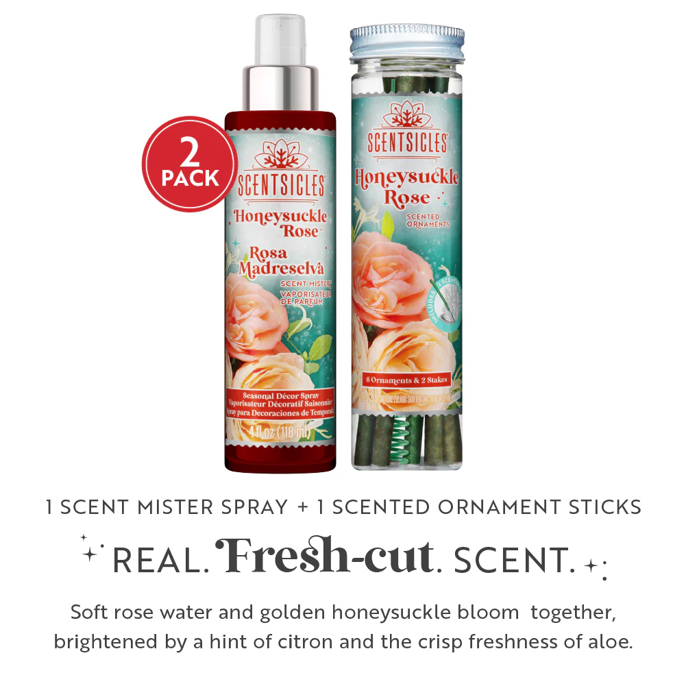 Scentsicles, 6pc Stick, 1 Honeysuckle Rose/Scent Mister 1 Honeysuckle Rose- 2 pack - Image 4