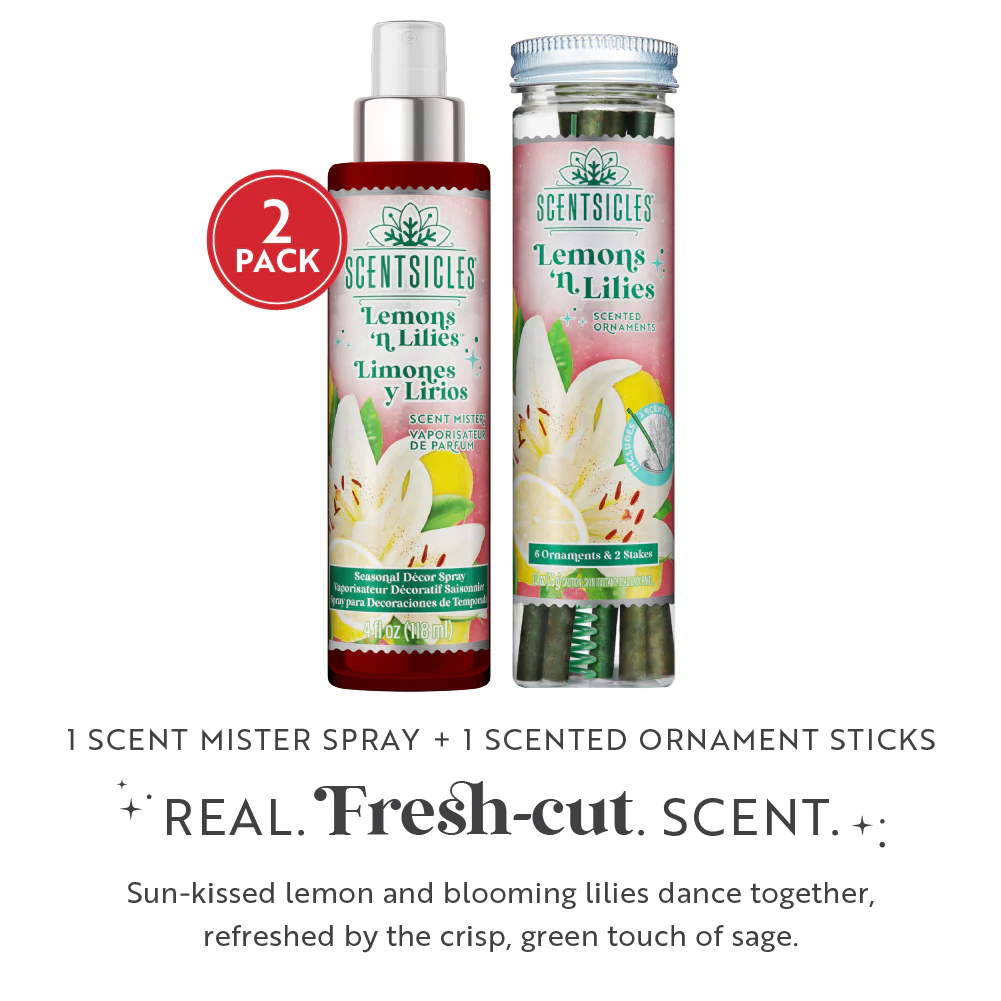 Scentsicles, 6pc Stick, 1 Lemon 'n Lilies/Scent Mister 1 Lemon 'n Lilies- 2 pack - Image 3