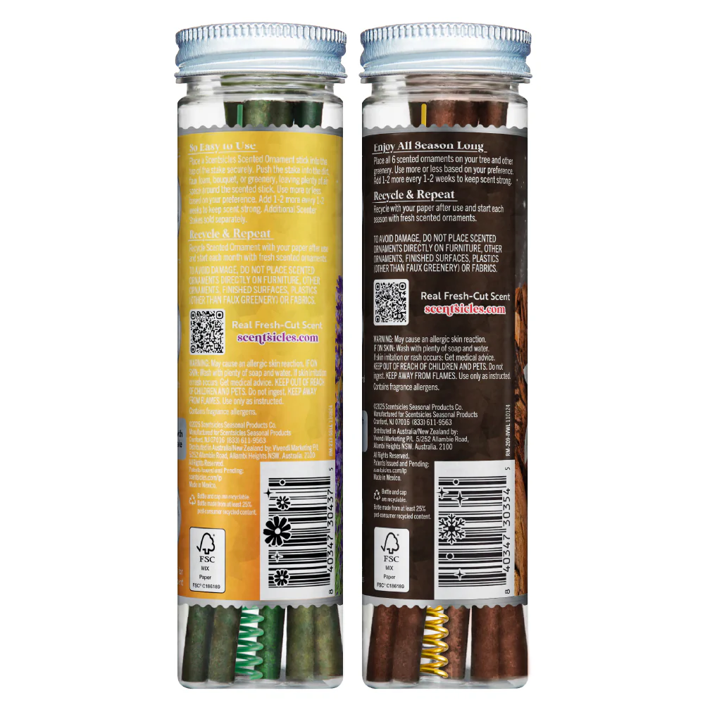 Scentsicles, 6pc Stick, 1 Sun-Soaked Lavender/1 Into the Vanilla Woods-  2 pack - Image 4