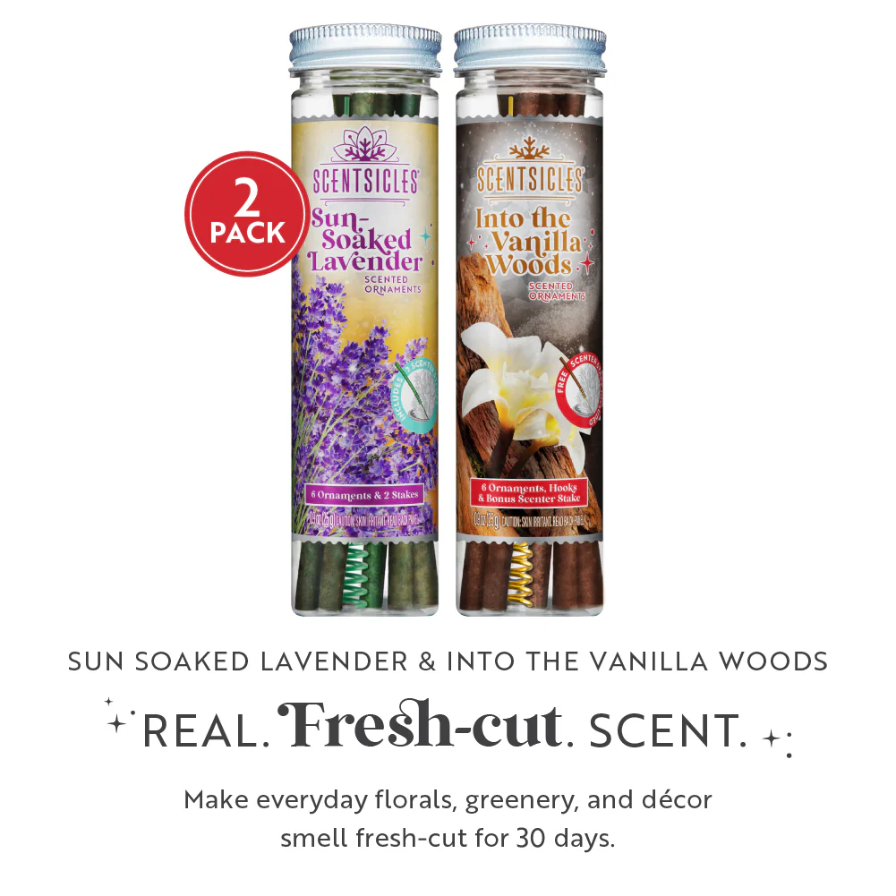 Scentsicles, 6pc Stick, 1 Sun-Soaked Lavender/1 Into the Vanilla Woods-  2 pack - Image 5