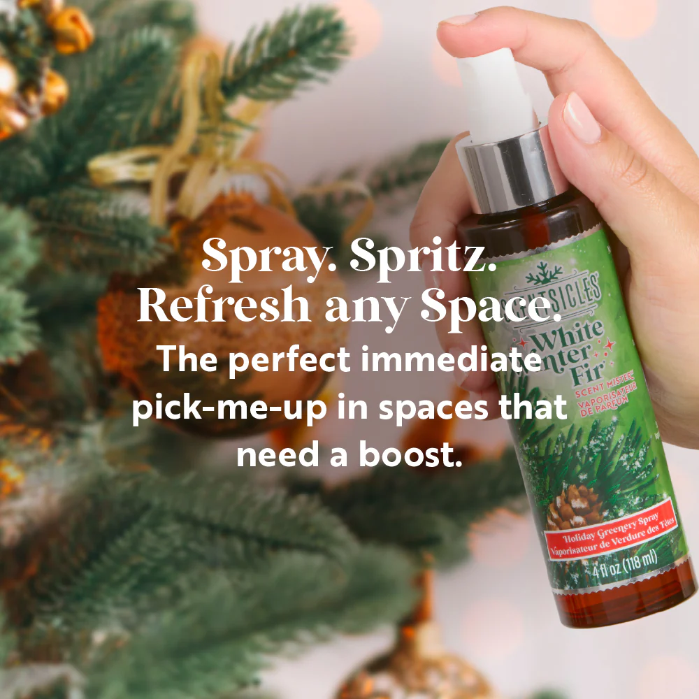Scentsicles, Scent Mister 1 White Winter Fir/ 1 Snowberry Pine/1 Spiced Pine Cones- 3 pack - Image 3
