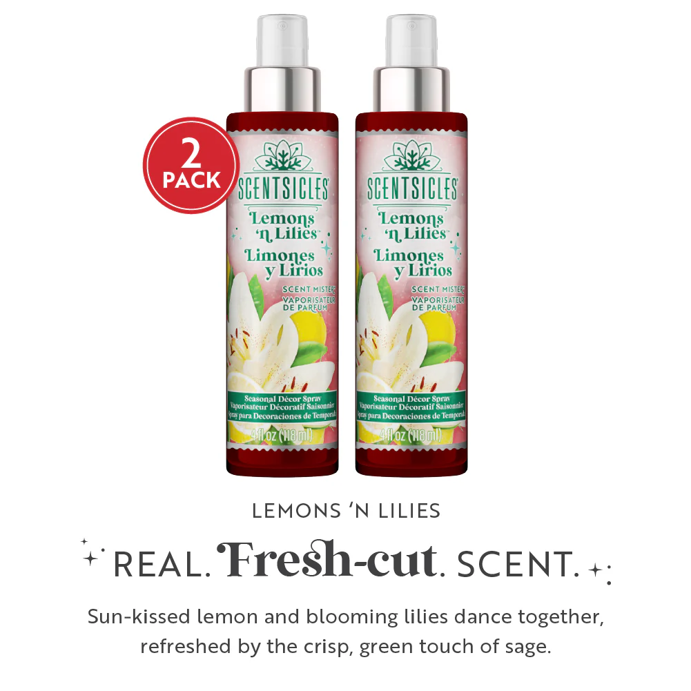 Scentsicles, Scent Mister, Lemon 'n Lilies- 2 pack - Image 4