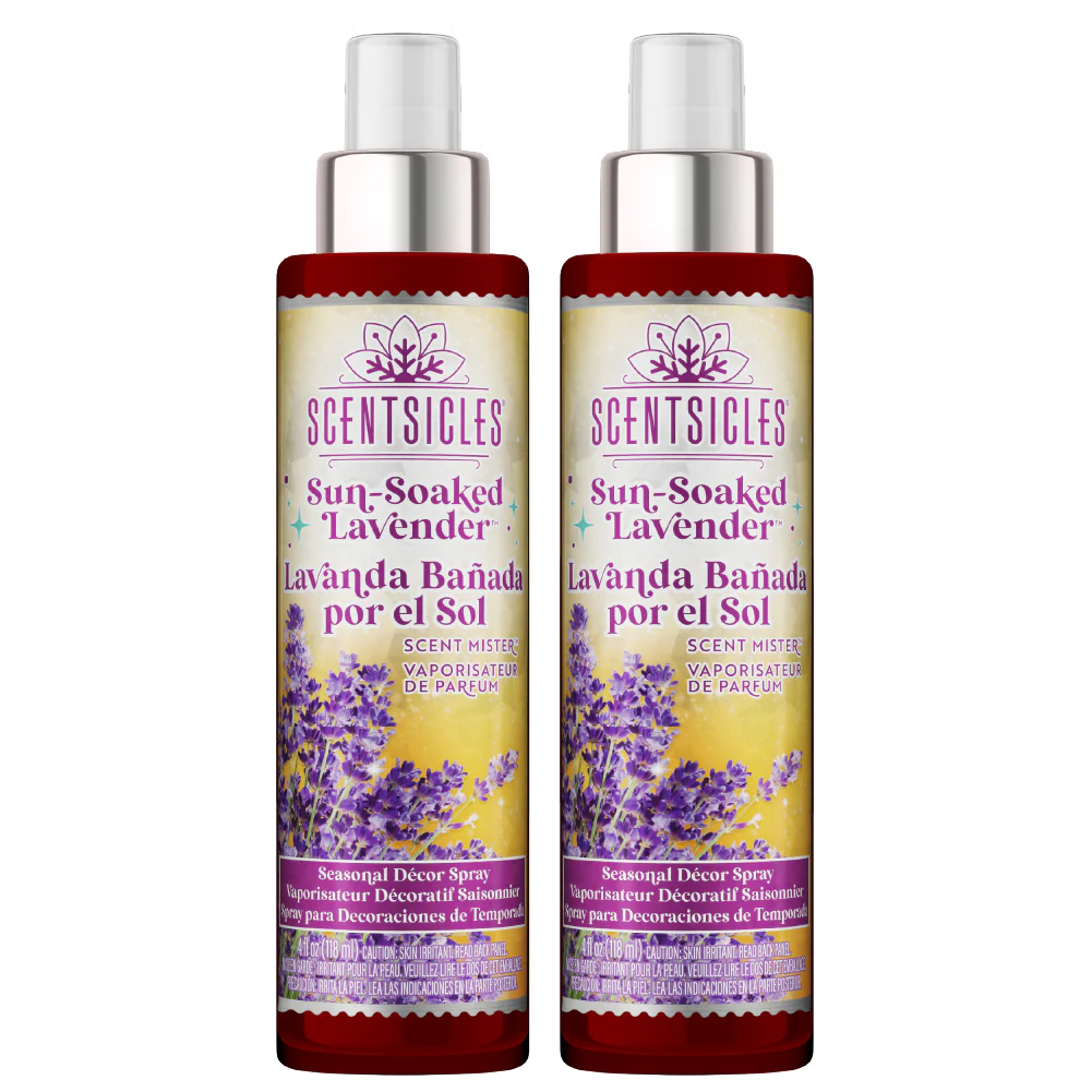 Scentsicles, Scent Mister, Sun-Soaked Lavender- 2 pack
