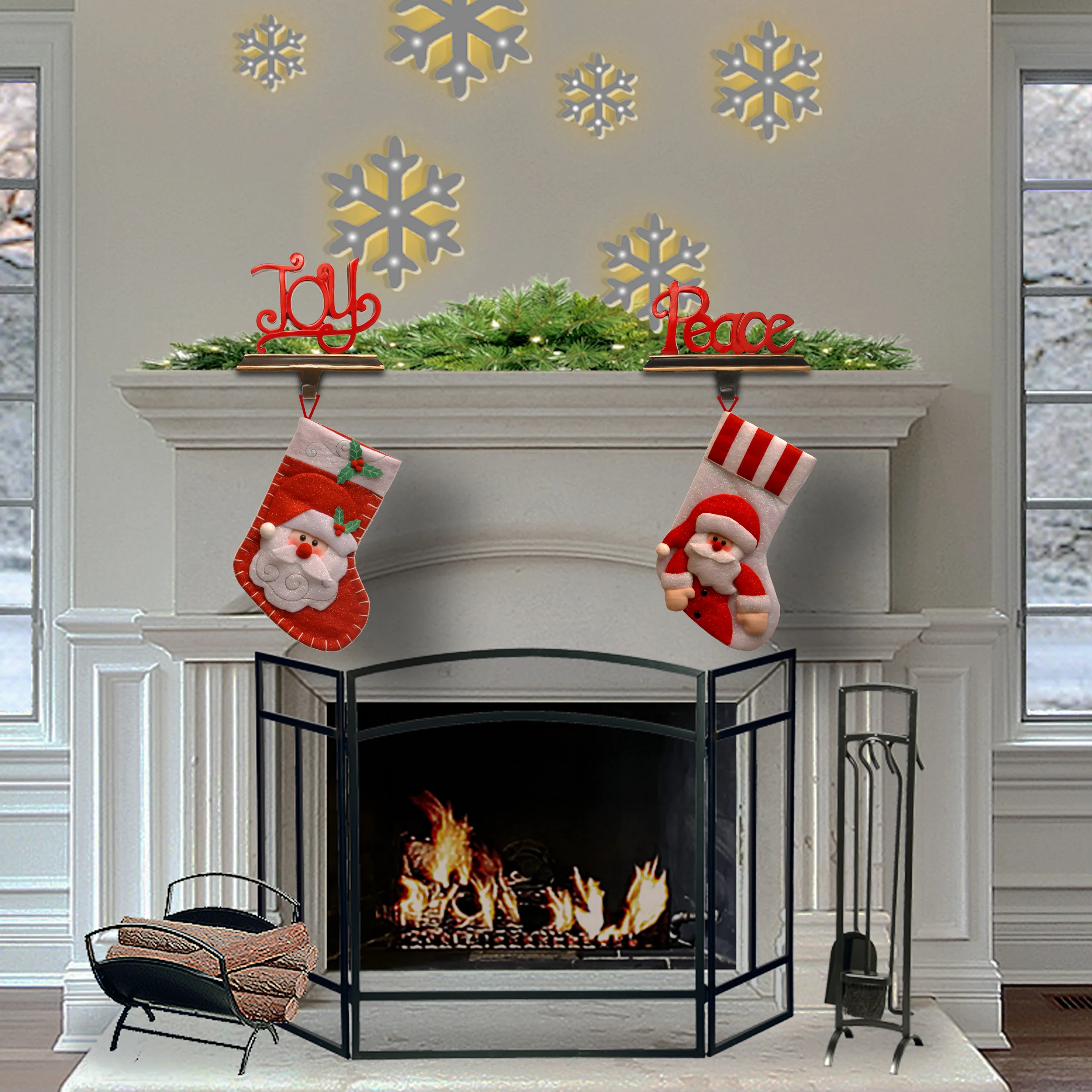 8 in. Joy Stocking Holder - Image 2