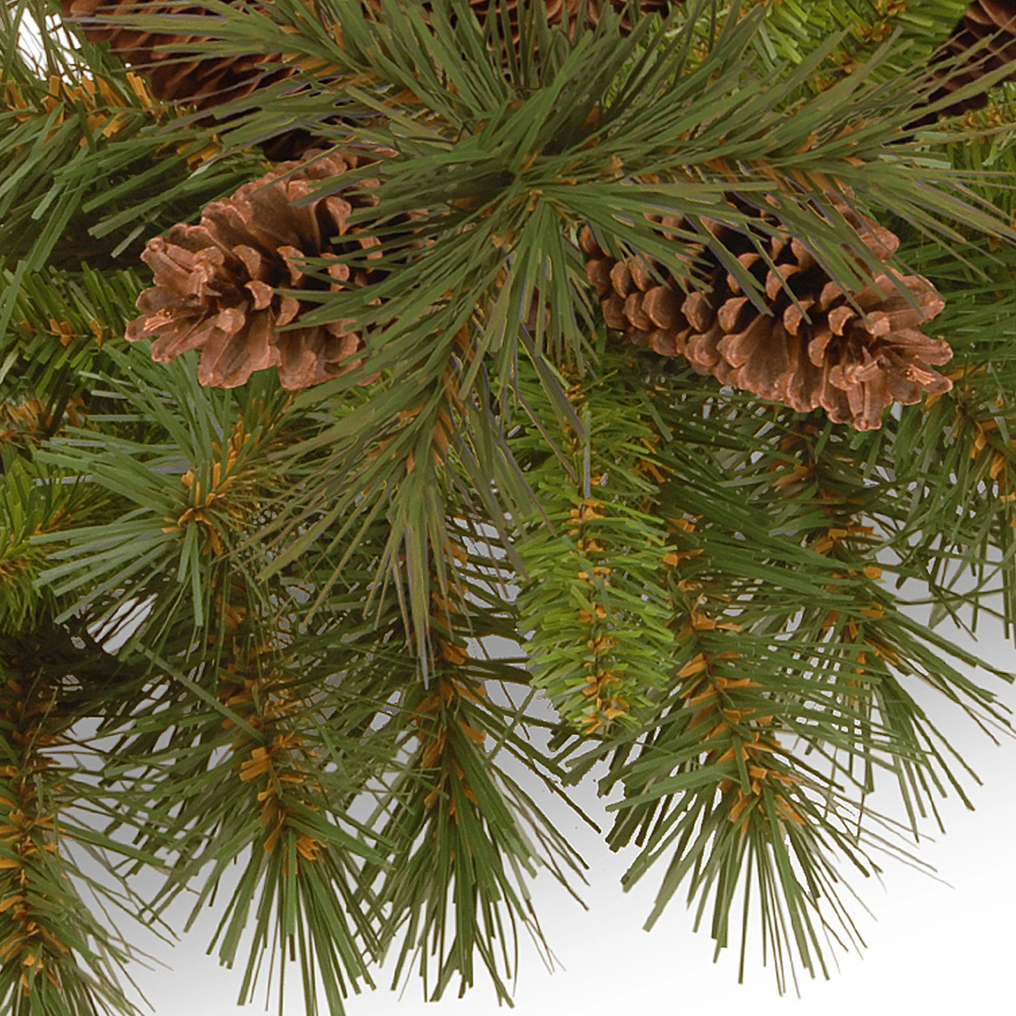 30 in. Wintry Pine Centerpiece and Candle Holder - Image 2